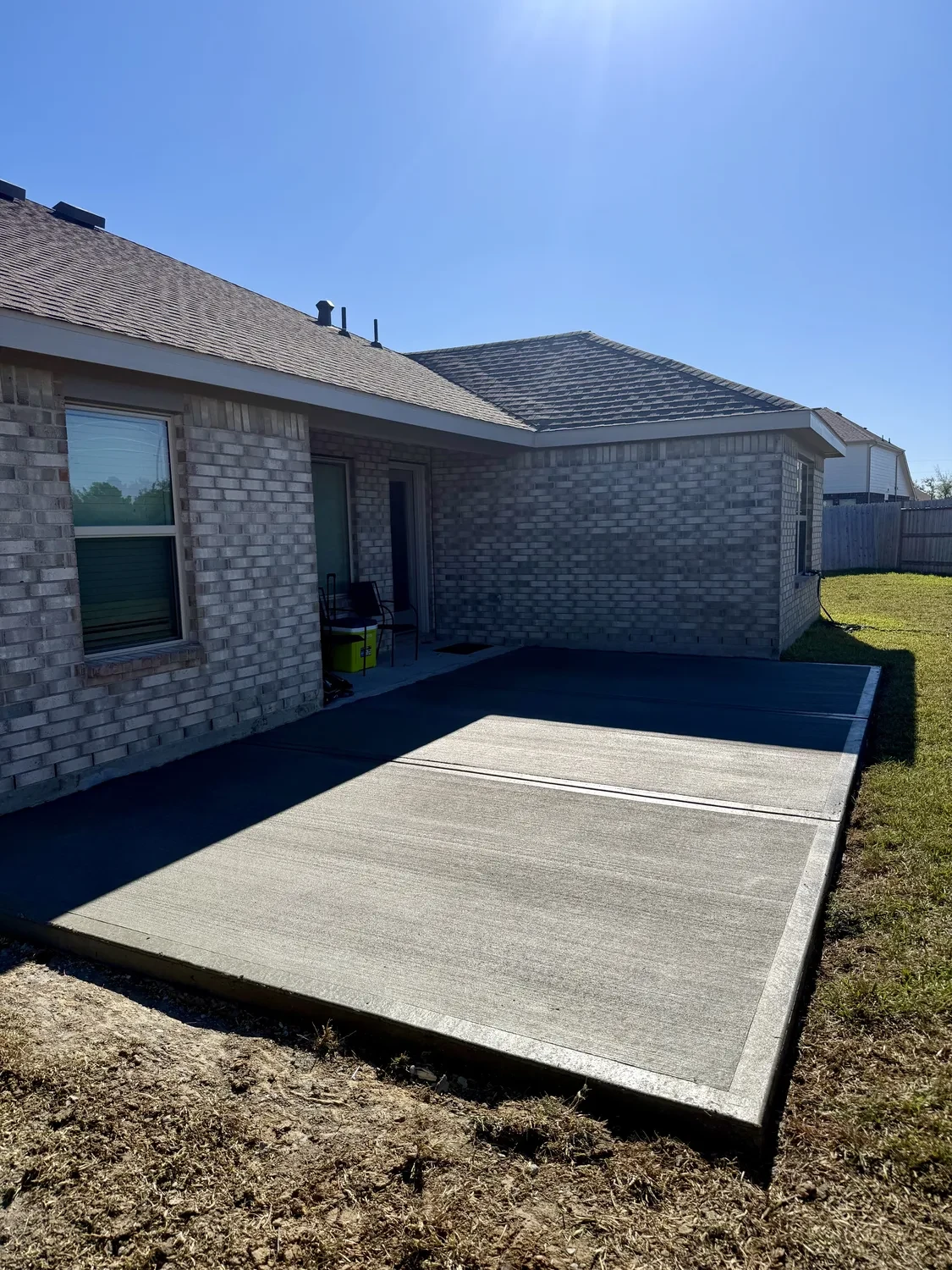 Every patio, the same routine by Lucky&rsquo;s Concrete in Ocala